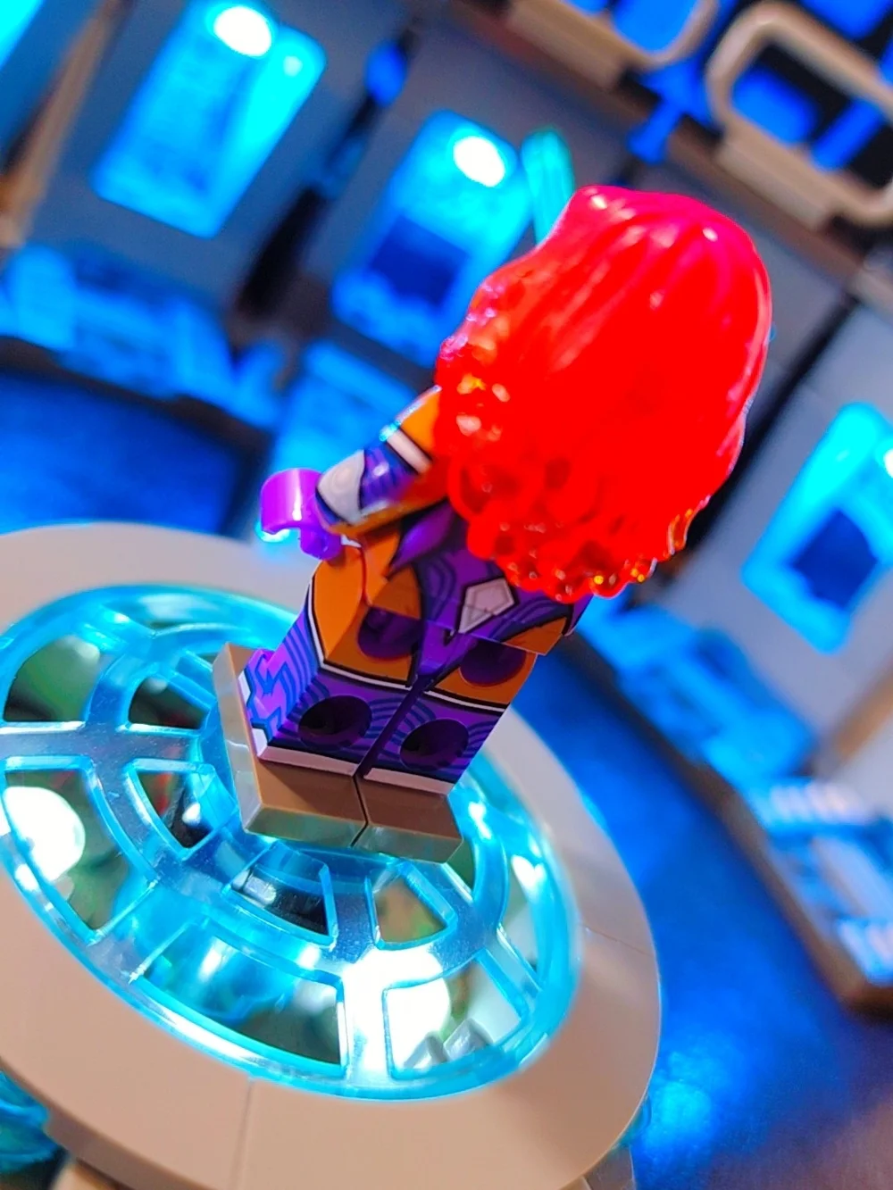 Starfire Teen Titans Minifigure Lego Compatible
